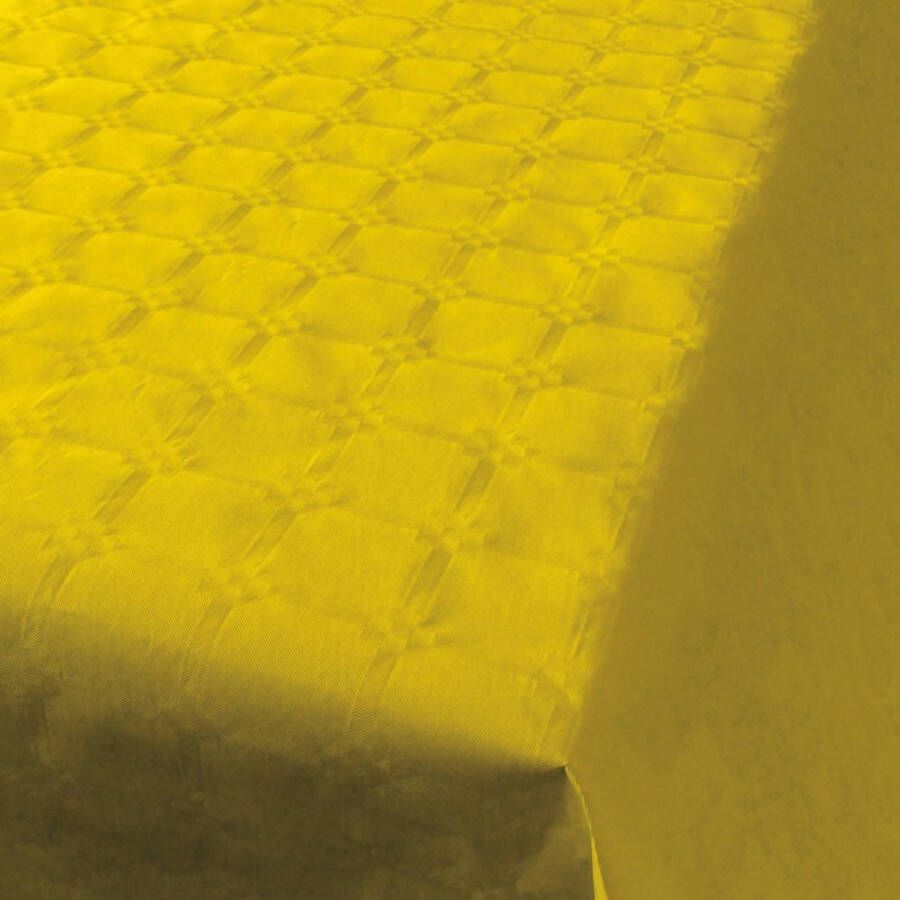 Haza Original Gele thema versiering papieren tafelkleed 800 x 118 cm Feesttafelkleden