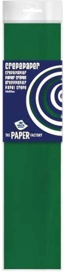 Haza Original Hobby crepe papier groen 250 x 50 cm Crepepapier