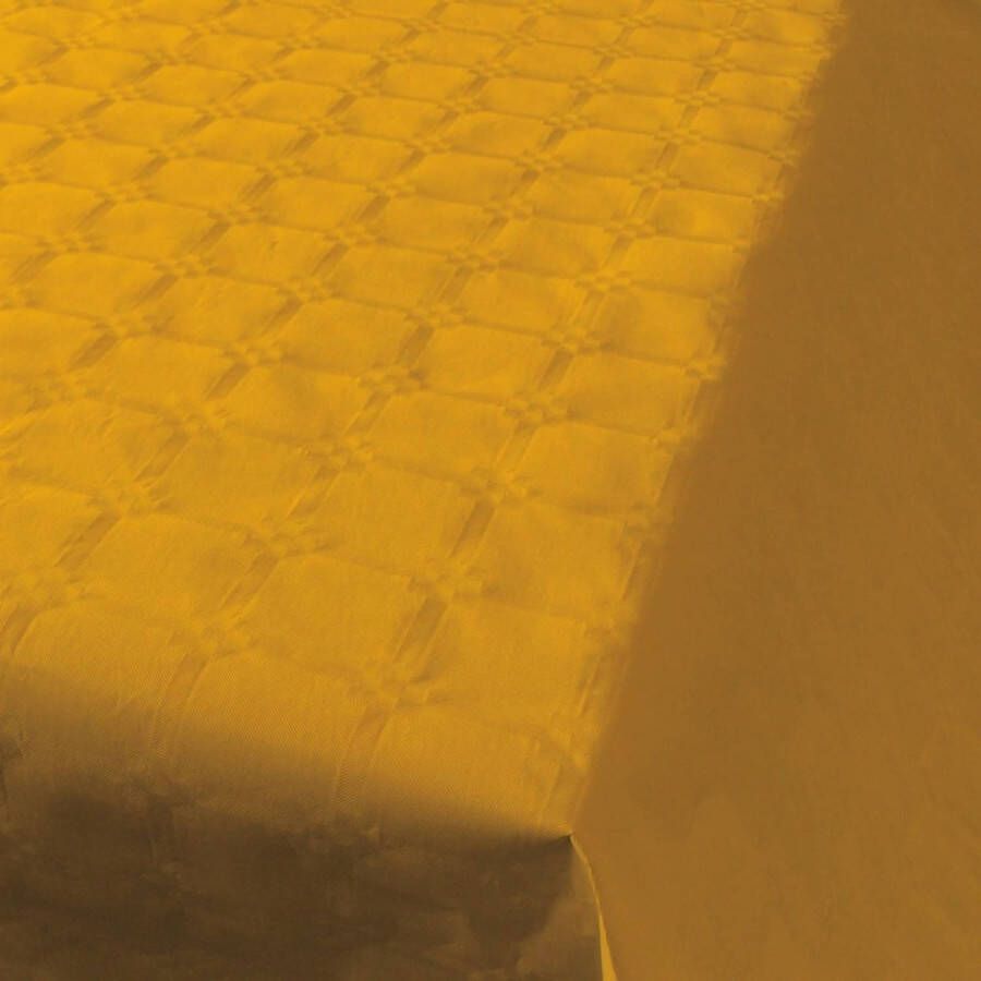 Haza Original Mosterd geel papieren tafellaken tafelkleed 800 x 118 cm op rol Feesttafelkleden