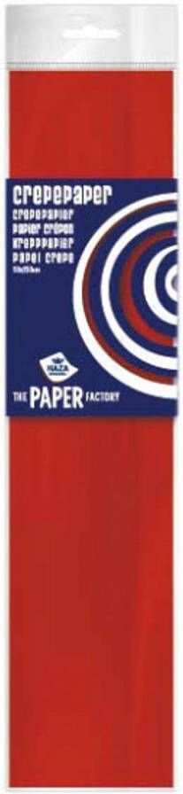 Haza Original rood crepe papier plat Crepepapier
