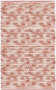 Heckettlane Heckett & Lane Brenda badmat roze 70x120 zware kwaliteit anti-slip noppen