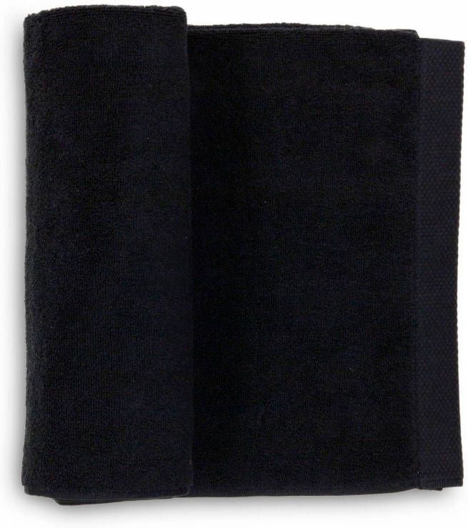 Heckettlane Heckett & Lane 2-pack katoen strandlakens zwart 90x180 luxe uitstraling huidvriendelijk en duurzaam