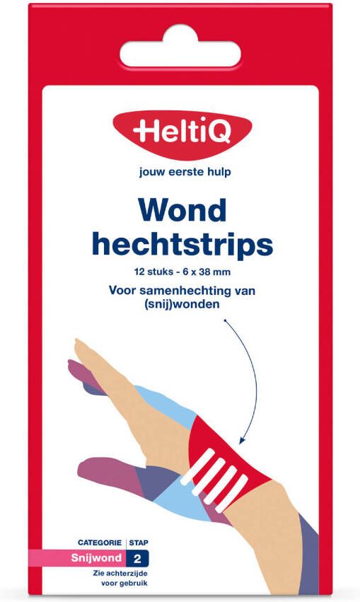 HeltiQ Wondhechtstrips 12ST