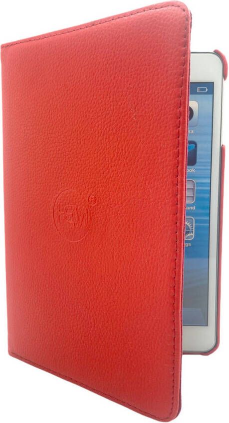 HEM iPad Air 1 hoes rood met extra stabiliteit kleurvastheid en uitschuifbare Hoesjesweb stylus Ipad hoes Tablethoes