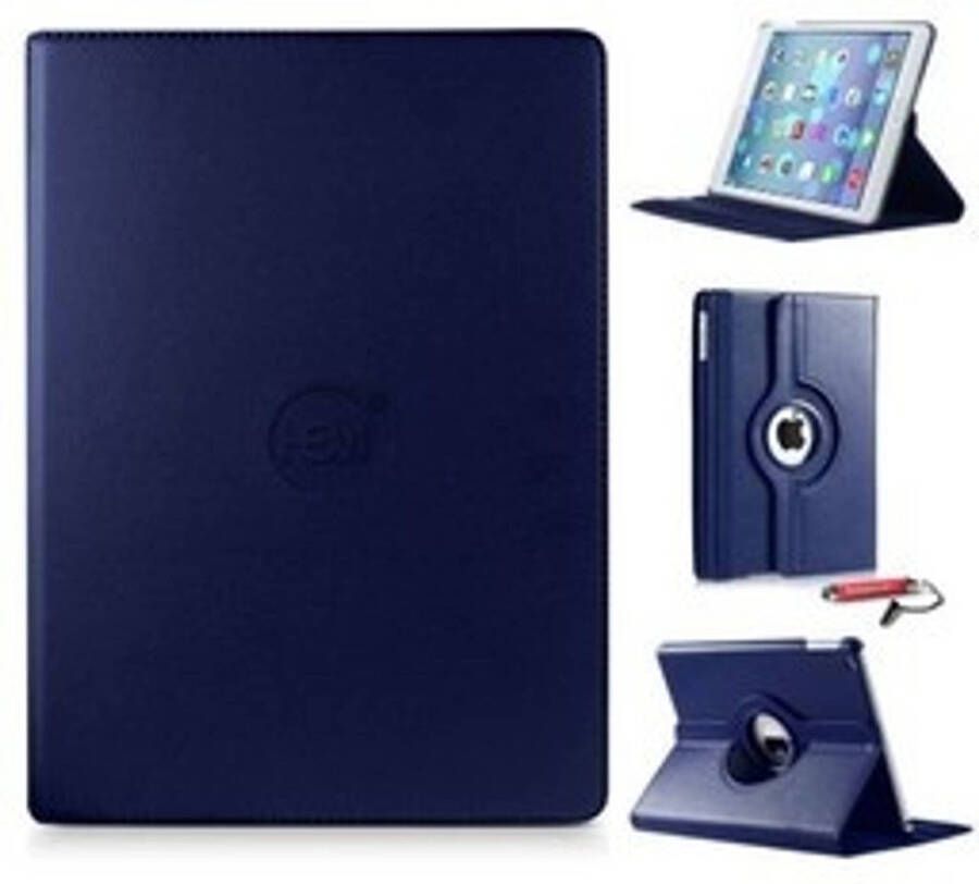 HEM Apple iPad Pro (2020) 11 inch Hoes Donker Blauw met uitschuifbare hoesjeswebstylus Ipad hoes Tablethoes