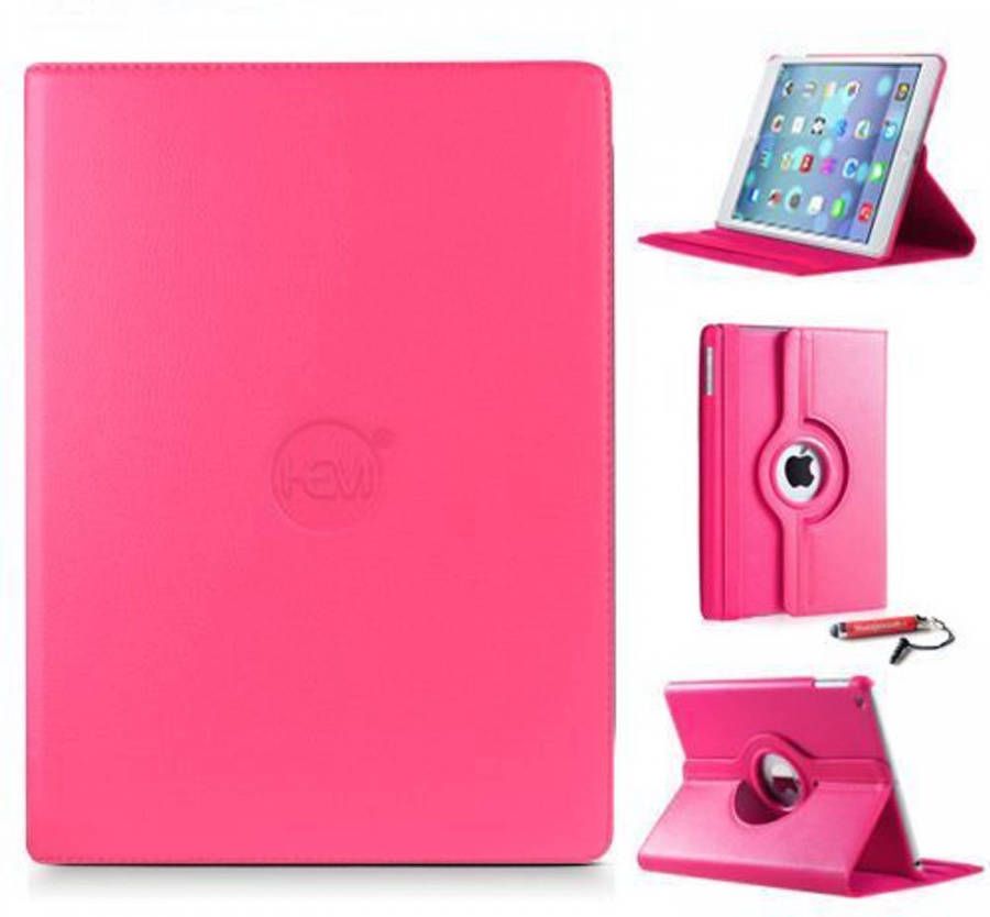 HEM iPad hoes hard roze met gekleurde touchscreenpen voor de Air Air 2 en iPad 2017 2018 9.7 inch Ipad hoes Tablethoes