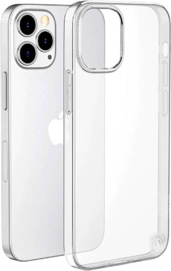 HEM iPhone 12 Mini siliconenhoesje- transparant siliconenhoesje iPhone 12 Mini Siliconen Gel TPU Back Cover