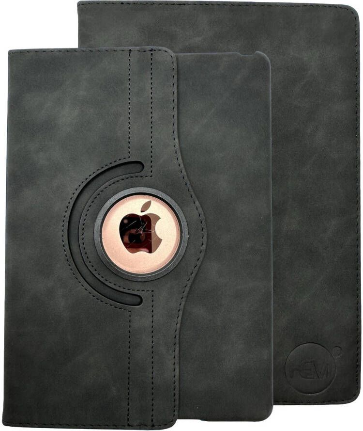 HEM Silky Black iPad hoes geschikt voor iPad 10 (2022) 10.9 inch Draaibare Autowake Cover Met Stylus Pen