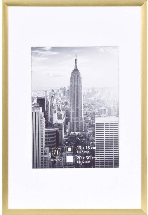 Henzo fotolijst Manhattan 20 x 30 cm goudkleurig