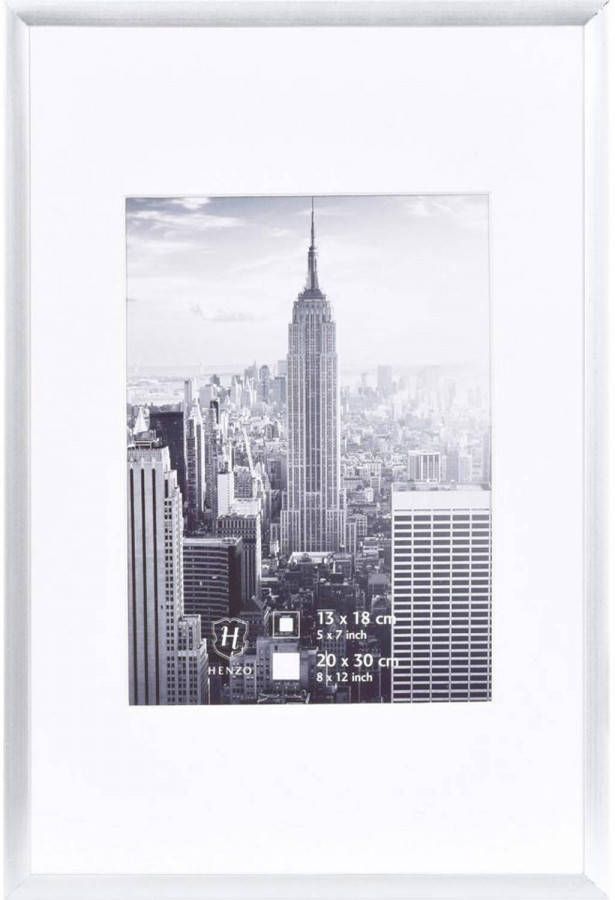 Henzo fotolijst Manhattan 20 x 30 cm zilverkleurig