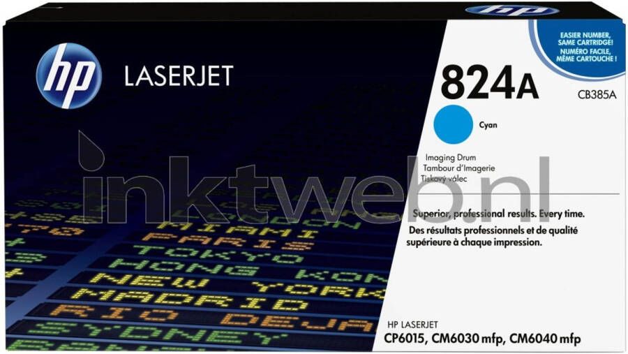 Hewlett Packard HP Toner CB 381 A cyaan