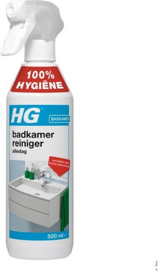 HG Badkamer Douche- en Wasbakspray 500 ml 2 Stuks !