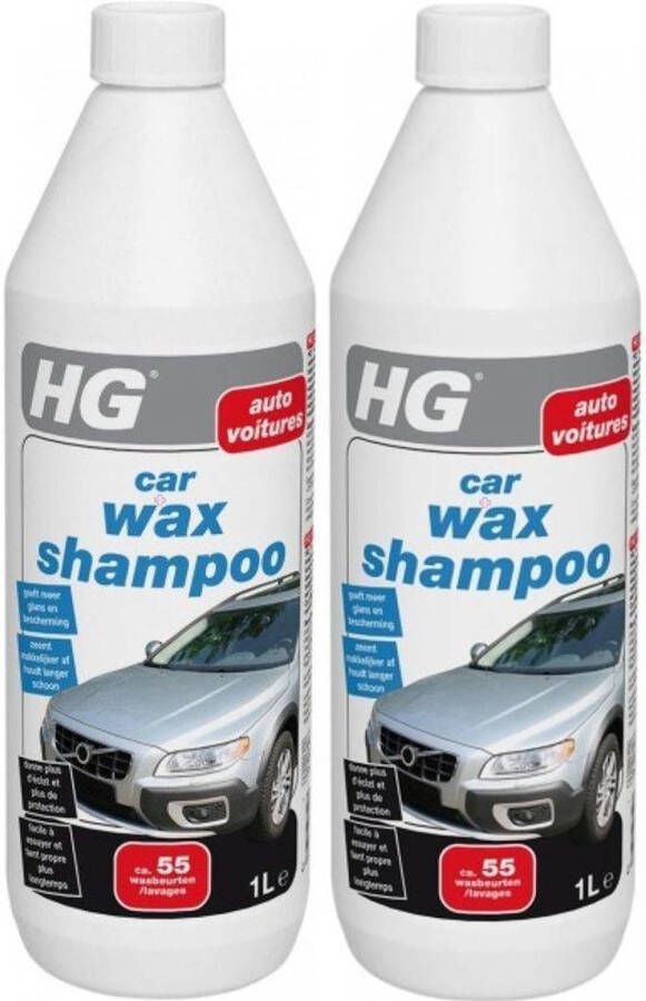 HG Car Wax Shampoo 1000 ml 2 Stuks !