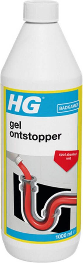 HG gel ontstopper 1 lt 2 Stuks !