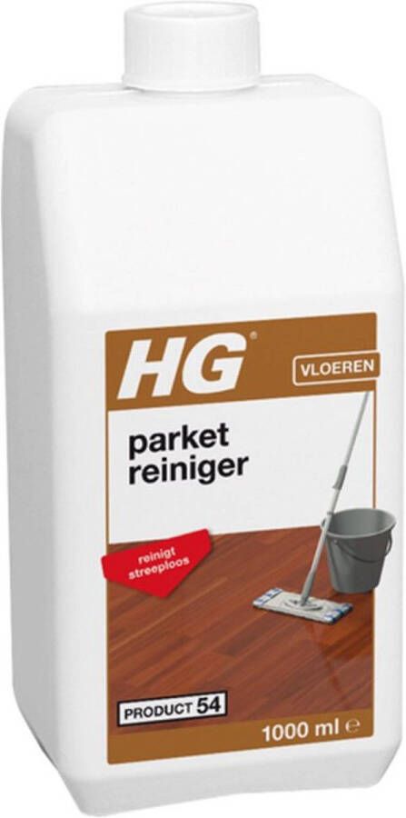 HG parketreiniger Dé fris ruikende parketreiniger voor parketvloeren 2 Stuks !