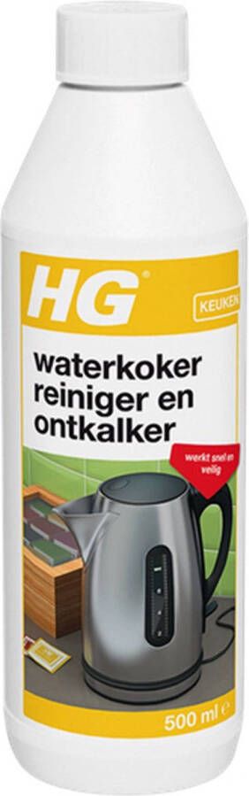 HG reiniger & ontkalker voor waterkokers duoverpakking 500 ml