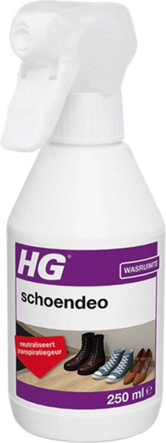 HG Schoendeo De Schoenen Deo Die Effectief Zweetgeur Neutraliseert 2 Stuks !