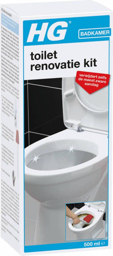 HG toilet renovatie reiniger kit