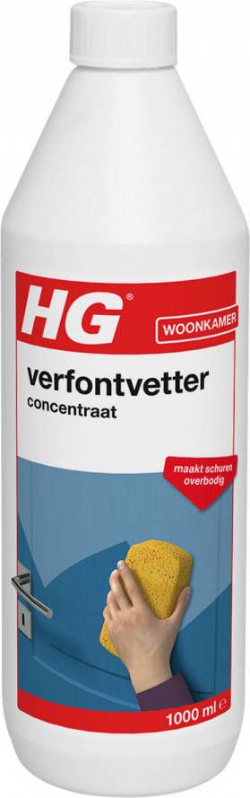 HG SUPERVERF HECHT-REINIGER Verven zonder schuren 1 L