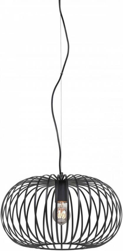 Highlight Hanglamp Bolato E27 40cm zwart