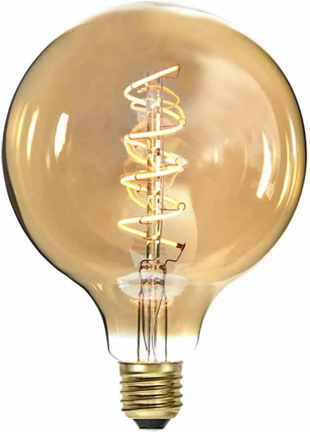 Highlight Lamp LED G125 4W 180LM 2200K Dimbaar Amber