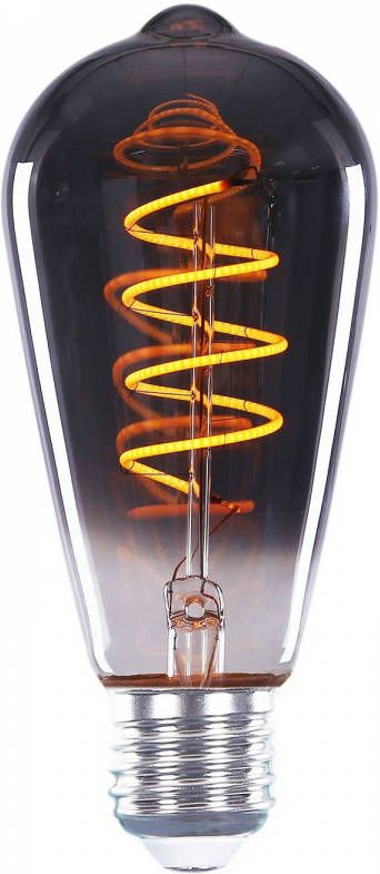 Highlight Lamp LED ST64 4W 100LM 2200K Dimbaar Rook