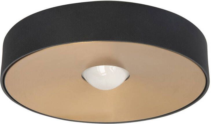 Highlight Plafondlamp Bright Ø 20 cm zwart goud