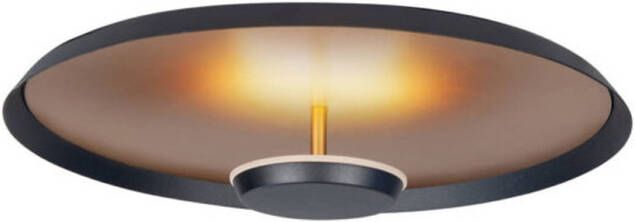 Highlight Plafondlamp Oro Ø 25 5 cm mat goud-zwart