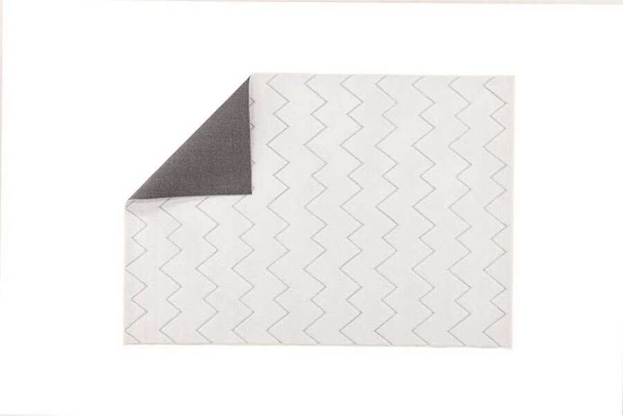 Hioshop Fia vloerkleed 200x290 cm wit.