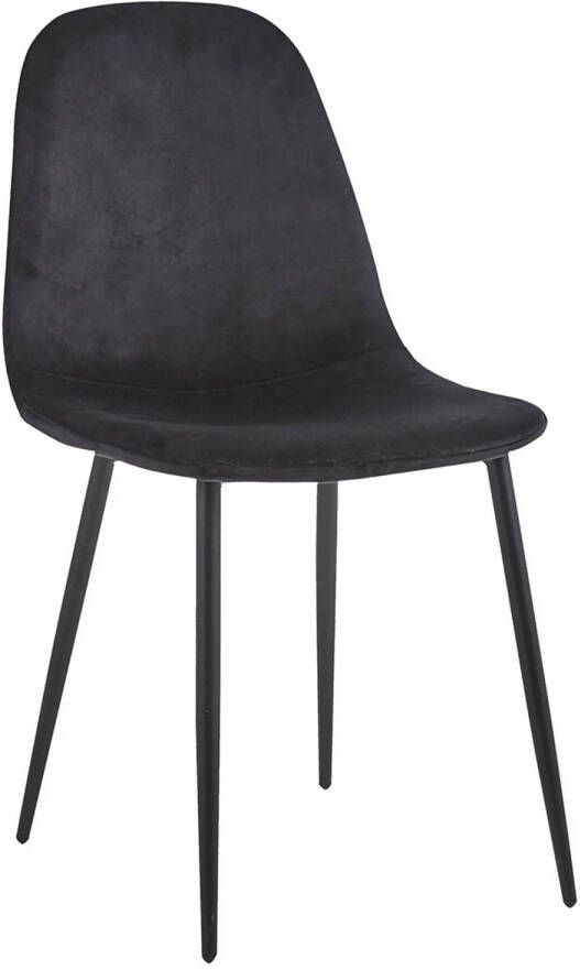 Hioshop Fiolo1 eetkamerstoel antraciet.