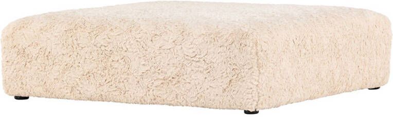 Nohr Poef Sonia Faux fur 100 x 100cm Beige