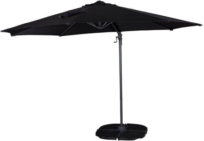 Nohr Zweefparasol Antasia 350cm Zwart