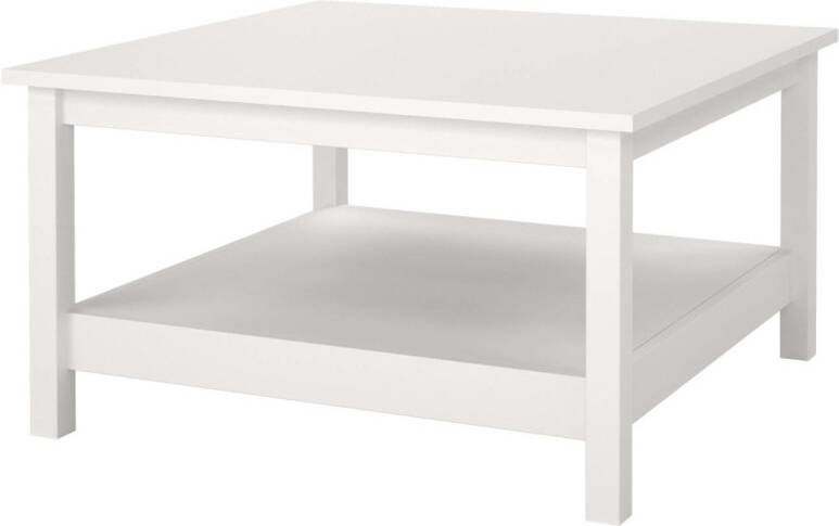 Hioshop Madrid salontafel 1 plank wit.