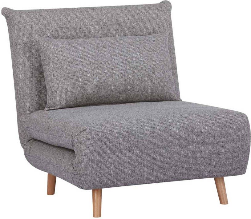 House Nordic Slaapfauteuil Marlow Grijs