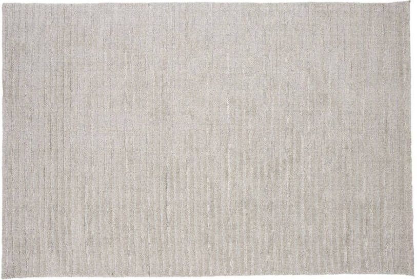 Hioshop Milton vloerkleed 300x202cm lichtgrijs.