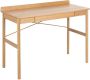 Giga Living Bureau Naturel Eikenhout 110x50x80cm Bureau Morris - Thumbnail 2