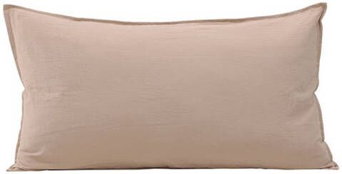 Hioshop Ronja kussensloop 50x90cm beige.