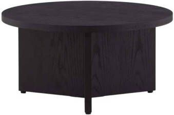 Nohr Ronde Salontafel Tammera 85cm Zwart