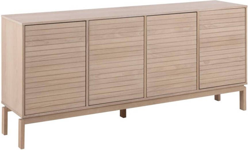 Hioshop Sinleys dressoir 4 deuren eikenfineer.