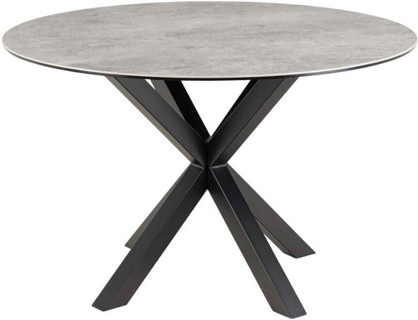 Bendt Ronde Eettafel Line Keramiek 119cm Grijs