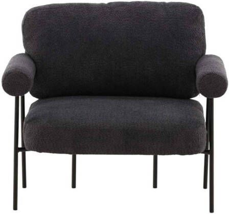 Hioshop Tillberga fauteuil mørkegrijs.