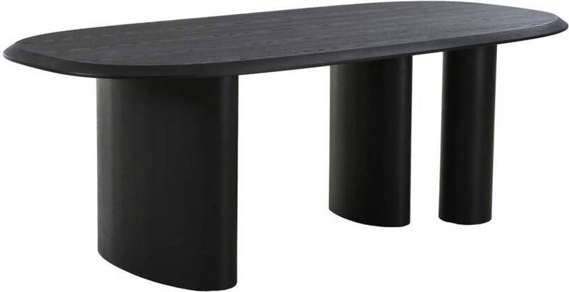 House Nordic Eettafel Ovaal 220cm Donkerbruin 6-8 Personen