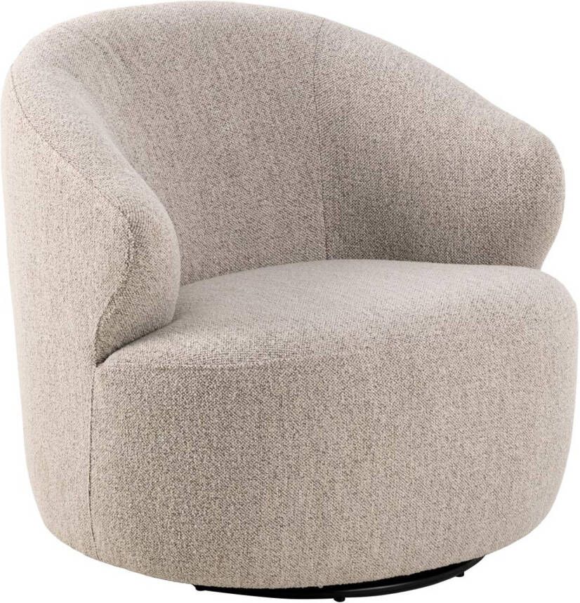 Giga Living Fauteuil Beige Textiel 80x80x76 5cm Fauteuil Niek - Foto 2