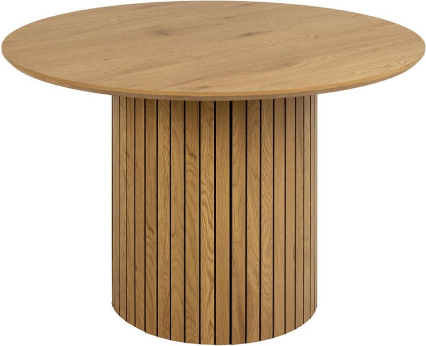 Bendt Ronde Eettafel Vilhelm Eiken 120cm Naturel