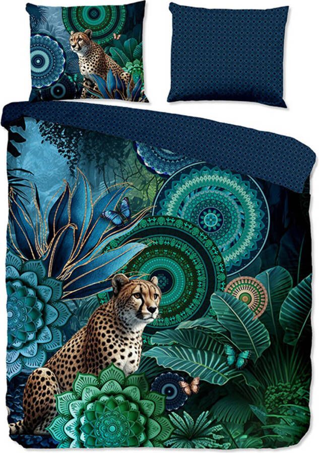 HIP Collectie Panter Dekbedovertrek Multi-Lits-jumeaux (240 x 200 220 cm)