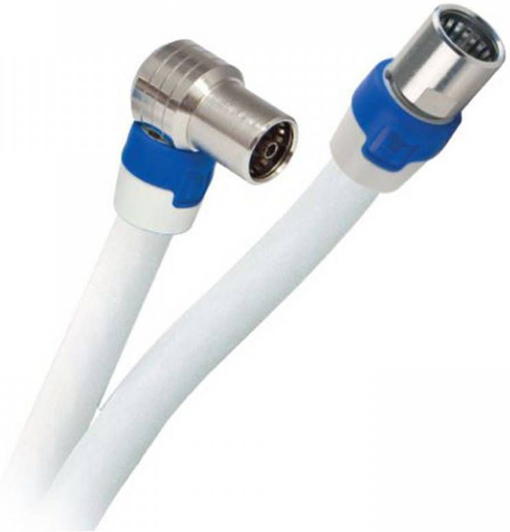 Hirschmann 4G Coax kabel (M) recht -(F) haaks 1 5m