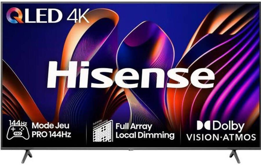 Hisense QLED TV 75E7NQ PRO 75 (189 cm) 4K UHD 3840x2160 Dolby Vision Smart TV 4xHDMI WiFi