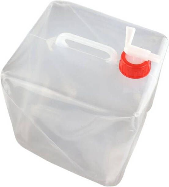 HIXA Aktive Jerrycan 10 Liter met Kraan Opvouwbaar 22x22x26cm Kamperen