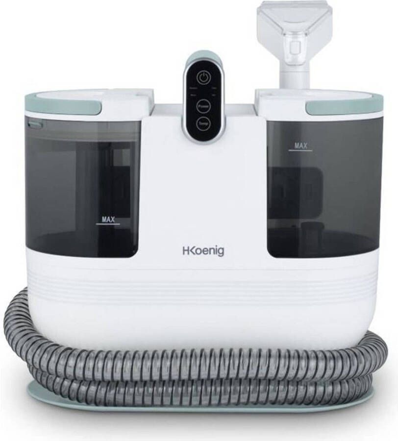 Hkoenig Heetwater textielreiniger TWT88 1600 ml 290 ml min 1200 W Wit