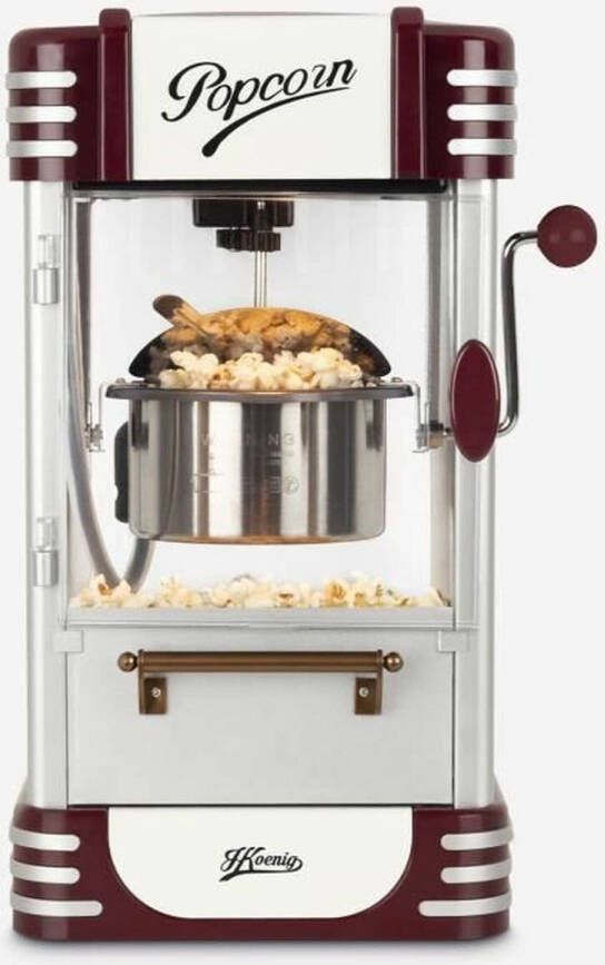 Hkoenig Popcorn maker Kastanjebruin